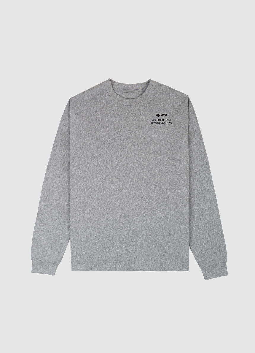 Oct. Prize Long Sleeve Dark Gray- Coordinate